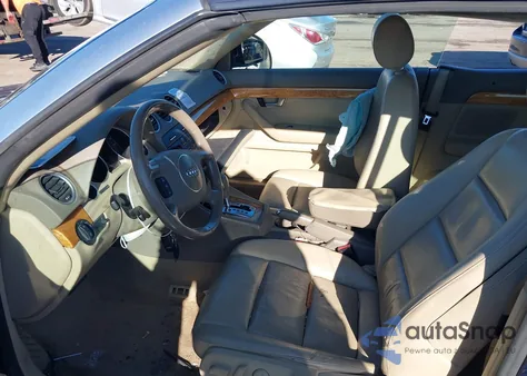 2006 Audi A4 1.8T из США, поврежденный, VIN WAUAC48H96K008640